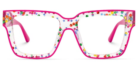 Feivel - Cat Eye Purple Eyeglasses