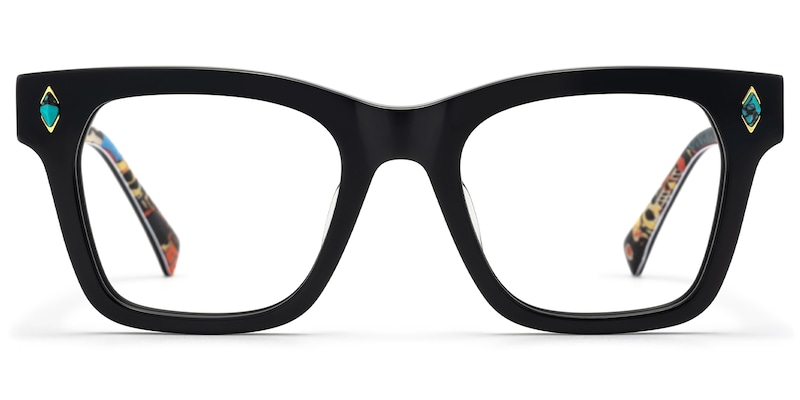 Adinkra - Square Black Eyeglasses