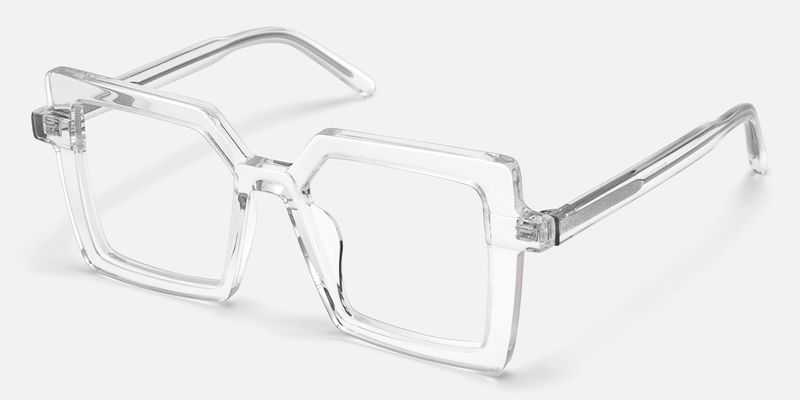 Eilis - Square Crystal Eyeglasses