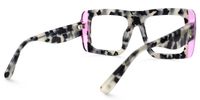 Ameya - Square Tortoise Eyeglasses | Vooglam Side View