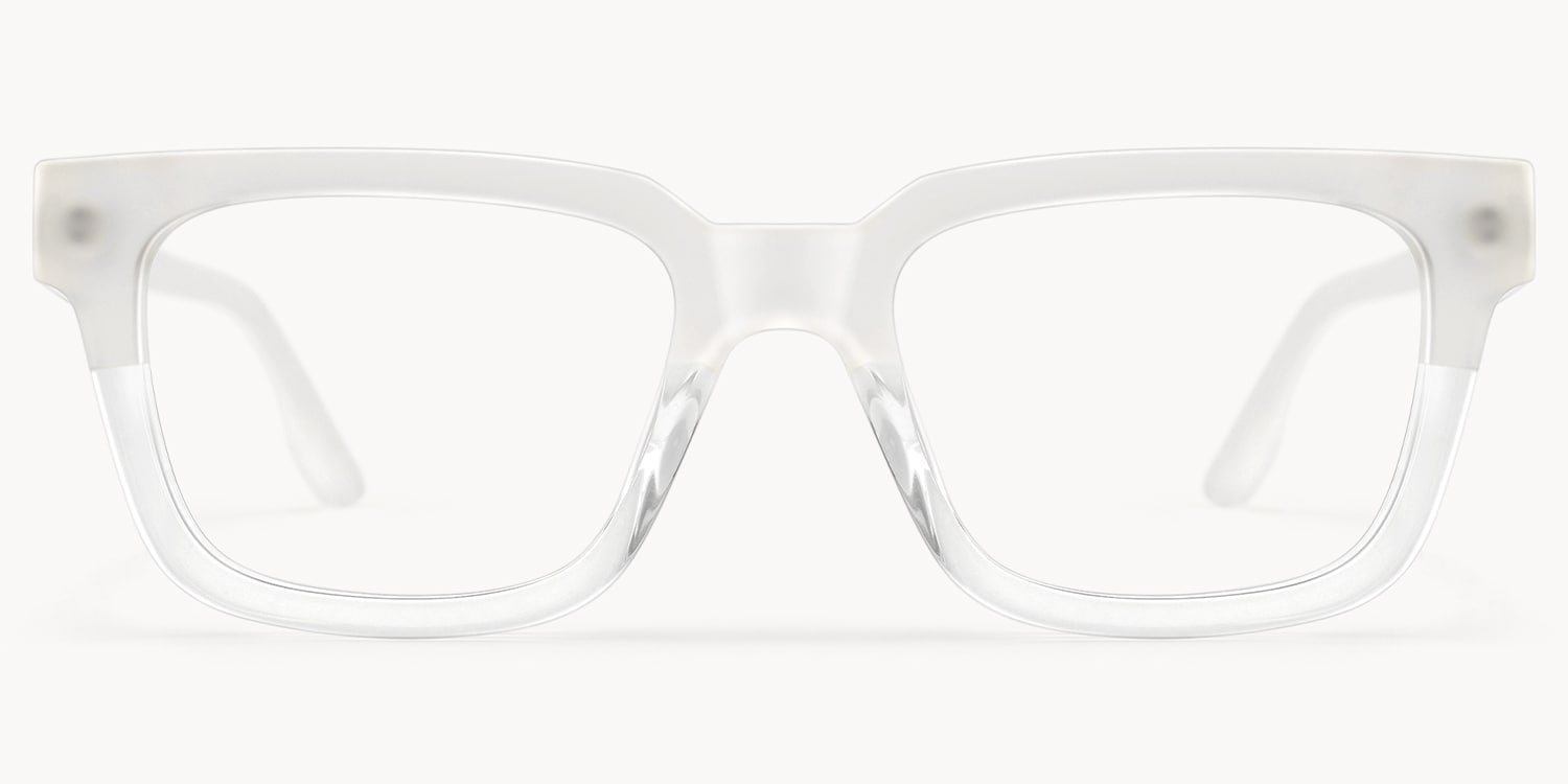 Strobe - Rectangle Transparent Eyeglasses - 1