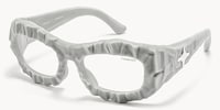 The Geologist - Geometric Gray Eyeglasses - 2