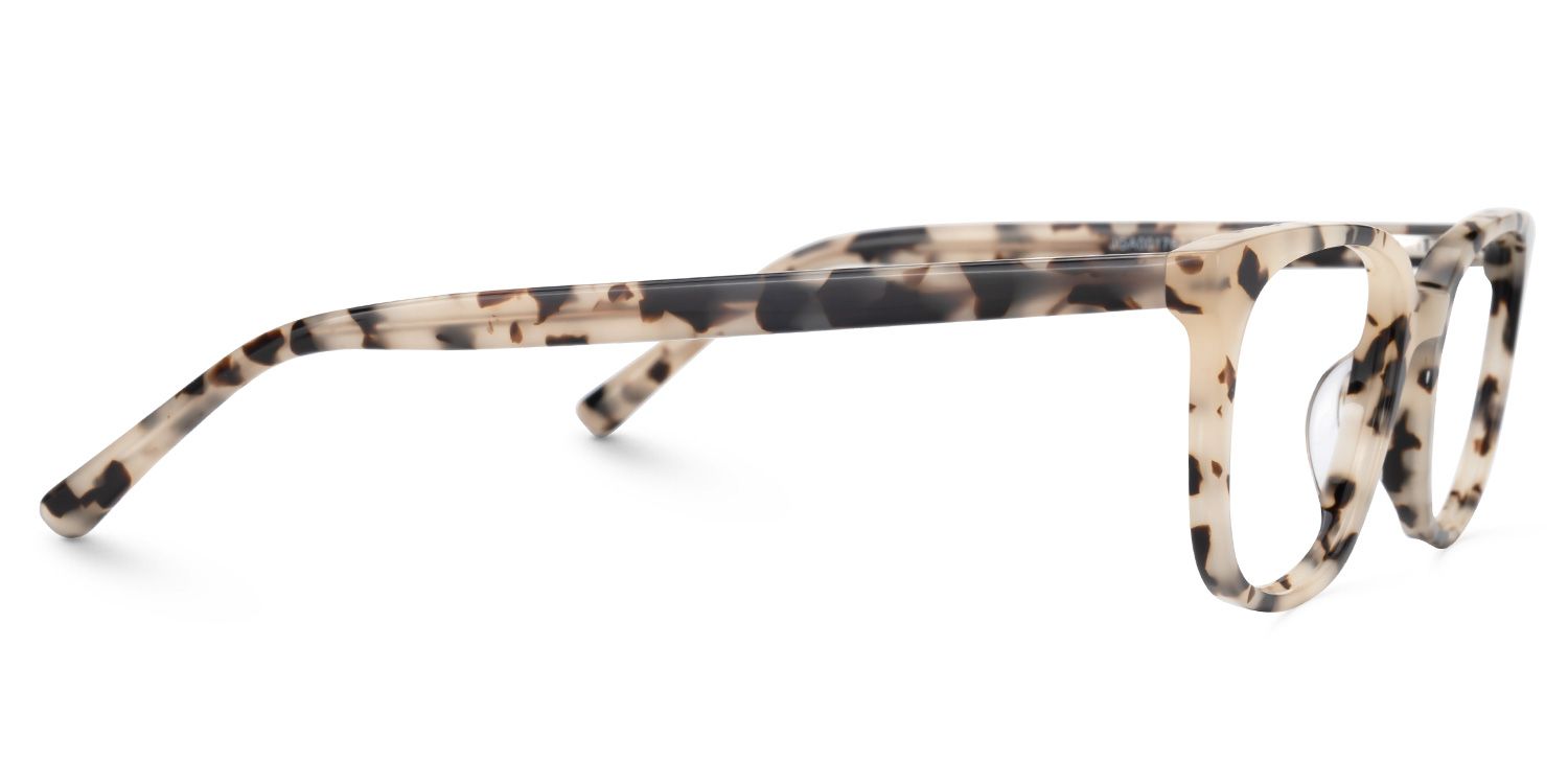 Eloy - Rectangle Tortoise Eyeglasses | Vooglam 4