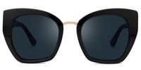 Dandelion - Cat Eye Black Sunglasses | Vooglam Angle View