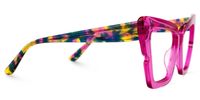 Fabiano - Cat Eye Purple Eyeglasses | Vooglam