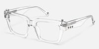 PIERCE - Square Transparent Eyeglasses