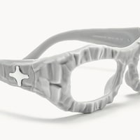 The Geologist - Geometric Gray Eyeglasses - 4