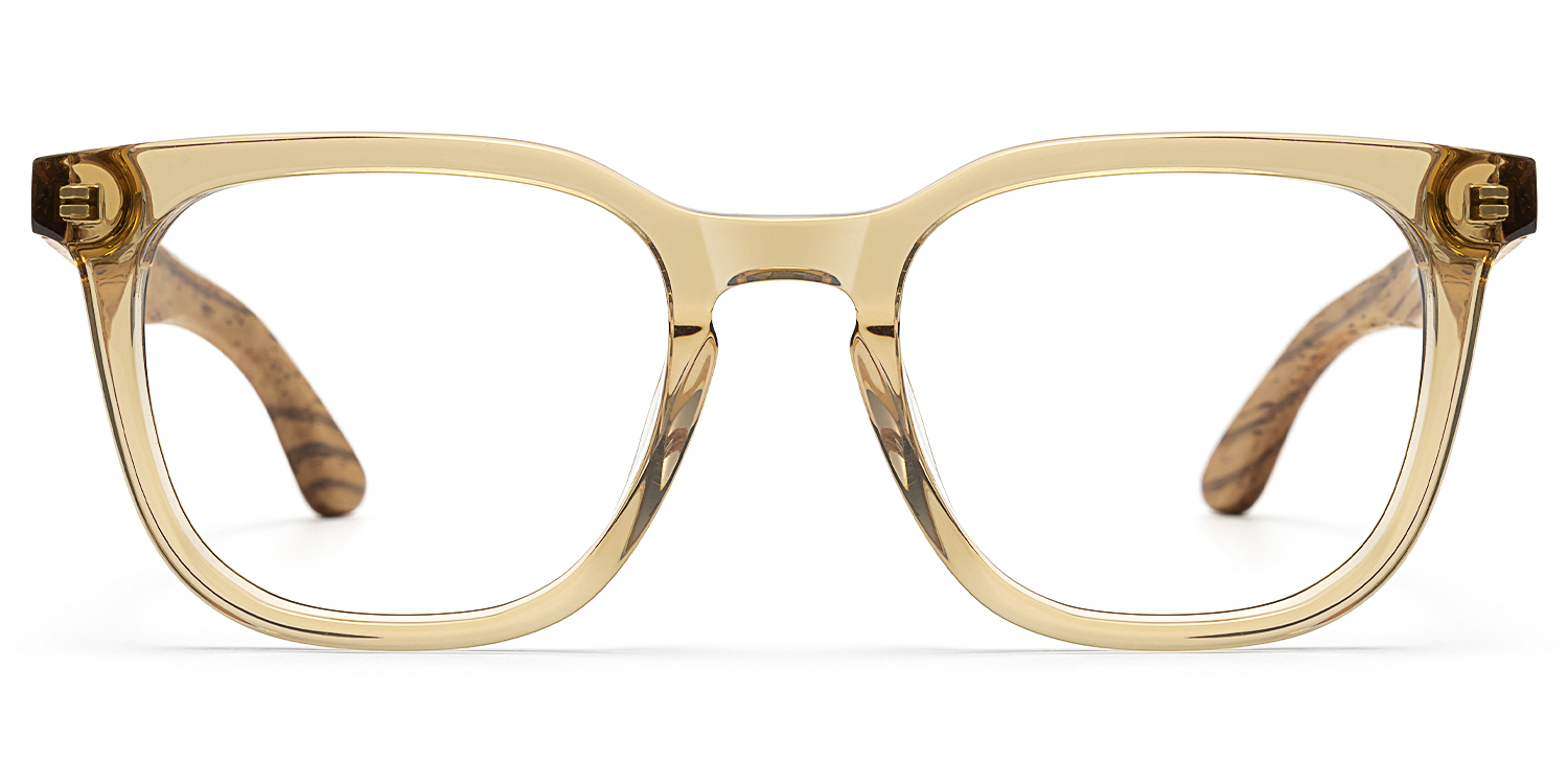 

Lote - Square Champagne Eyeglasses