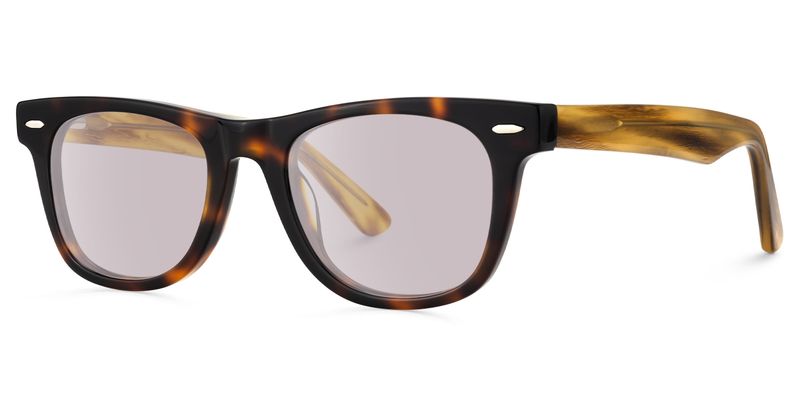 Urban - Rectangle Tortoise Sunglasses | Vooglam