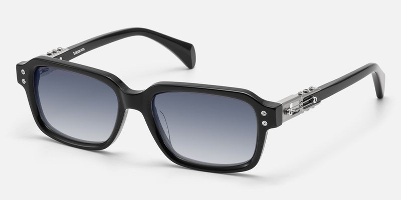 Anacortes - Black Gradient Guitar Temple Shades | Vooglam