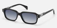 Anacortes - Rectangle Black Sunglasses