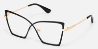 Felicja - Butterfly Black Eyeglasses