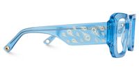 Ellery - Rectangle Blue Eyeglasses | Vooglam 