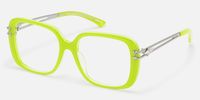 Nova - Square Green Eyeglasses
