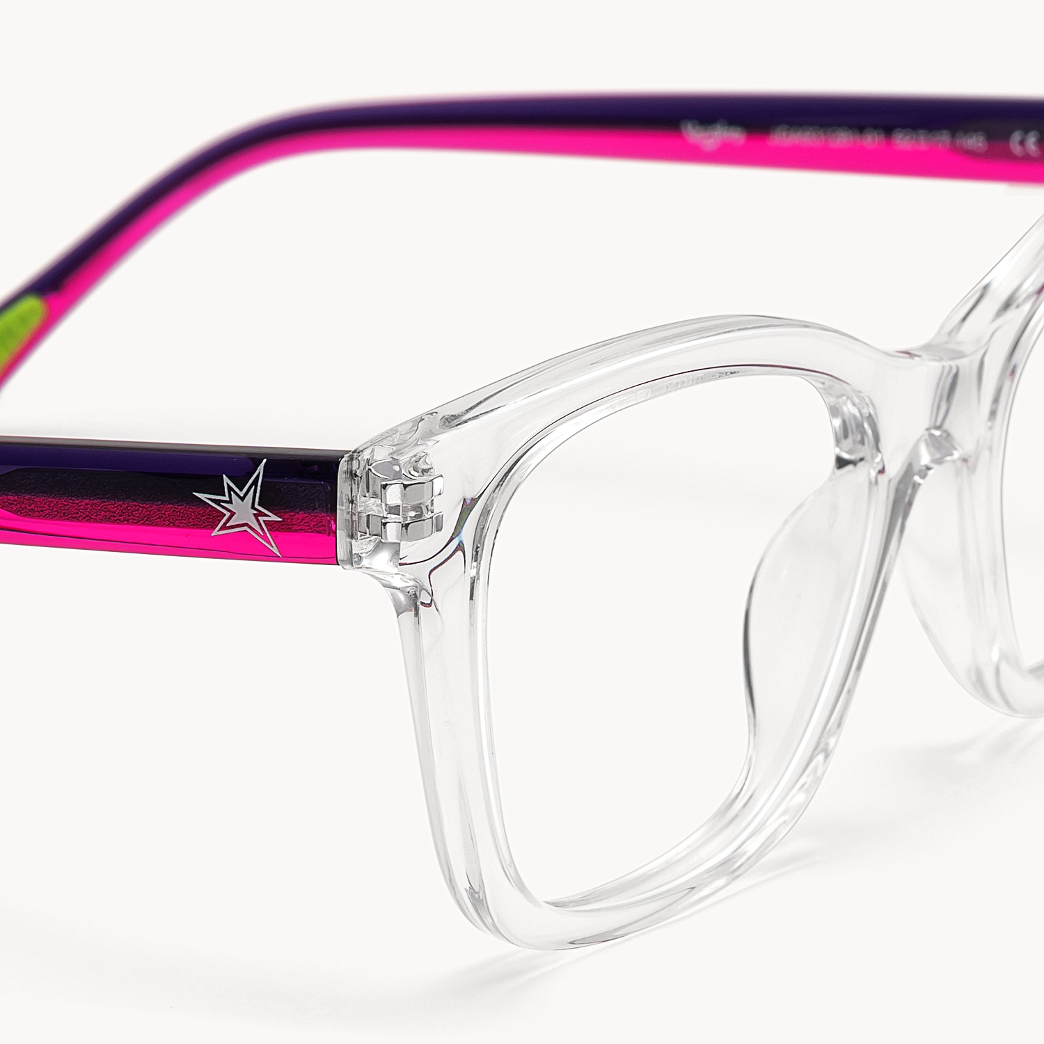 Coexist - Rectangle Crystal Eyeglasses