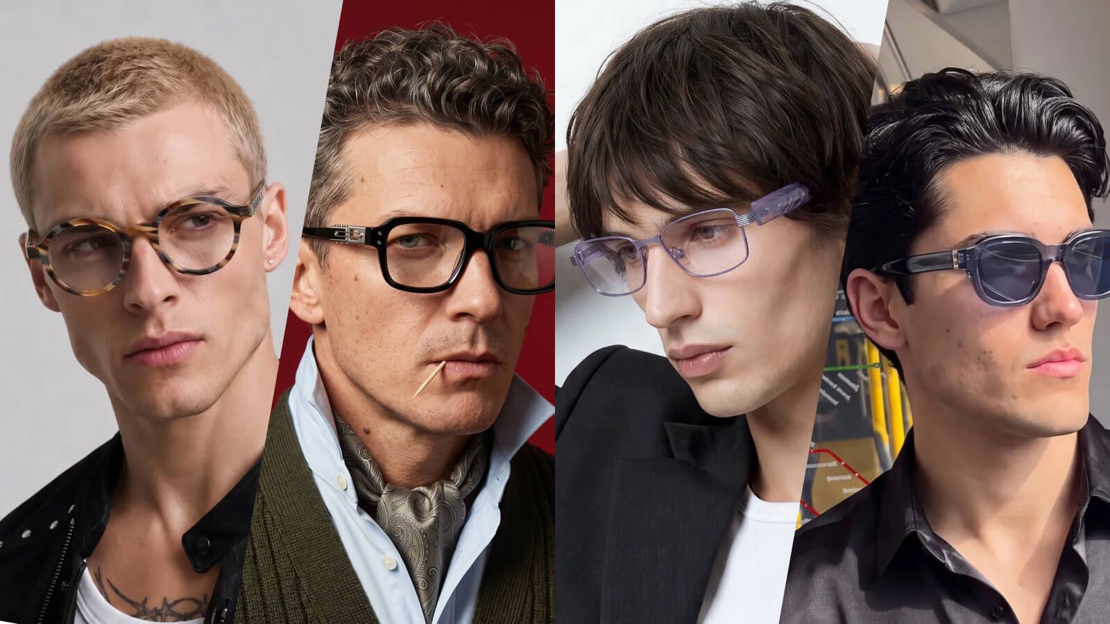 modern trendy men's glasses on vooglam: customize your  perfect lens with our stylish frames