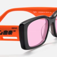 Horizon - Rectangle Black Sunglasses | Vooglam Design Details