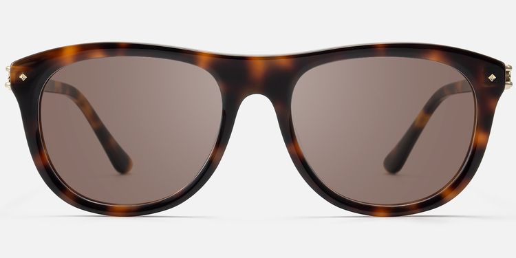 O'Keeffe - Vintage Aviator Tortoise Sunglasses | Vooglam