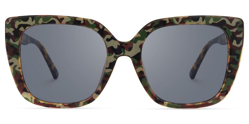 Sargent - Square Pattern Sunglasses