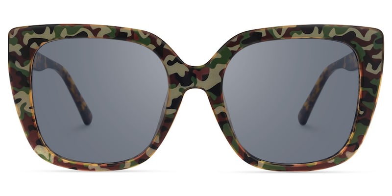 Sargent - Square Pattern Sunglasses