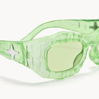 The Geologist - Geometric Green Sunglasses - 4