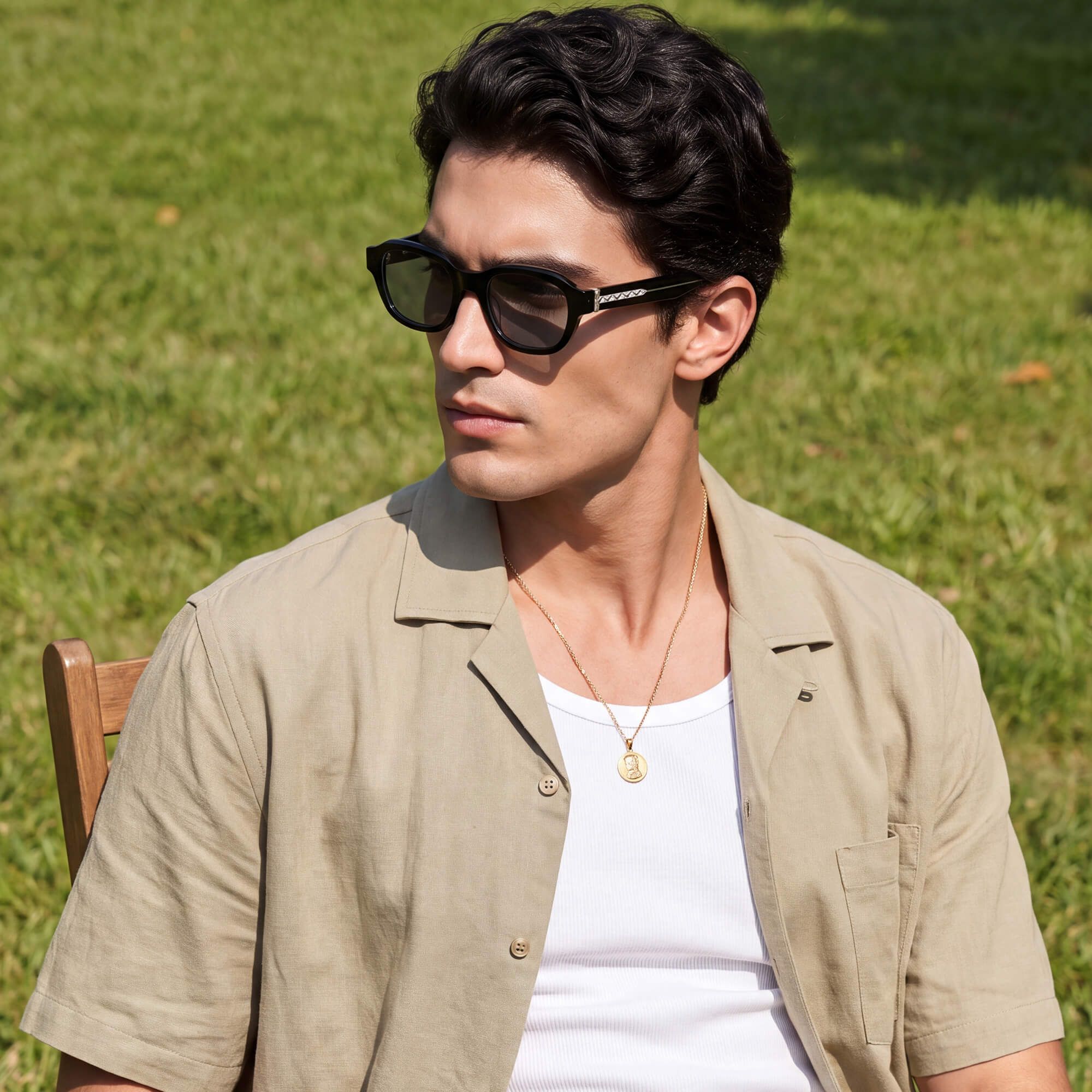 Brand Story: Behind the design of Eerie - Shiny Black Gray Tinted Diamond Sunnies by Vooglam