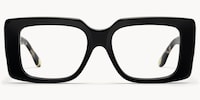 Kente - Rectangle Black Eyeglasses - 3