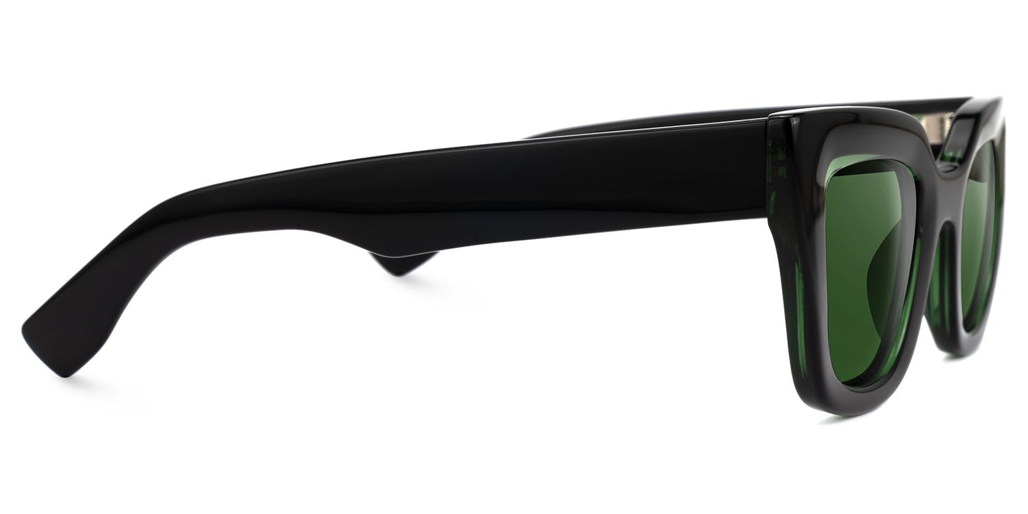 Delarosa - Cat Eye Green Sunglasses | Vooglam 4