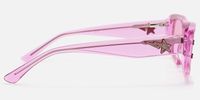 Maeva - Rectangle Multicolor Sunglasses | Vooglam Side View