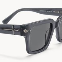 Covenant - Rectangle Gray Sunglasses - 4