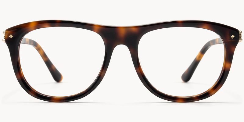 O'Keeffe - Aviator Tortoise Eyeglasses