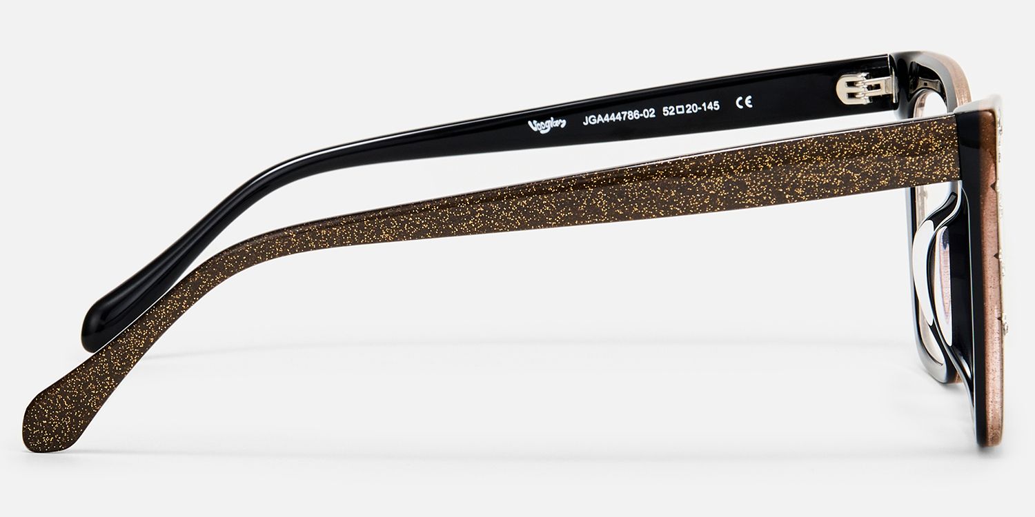 Glitz - Cat Eye Brown Eyeglasses product detail 3