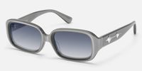 Prism - Rectangle Silver Sunglasses