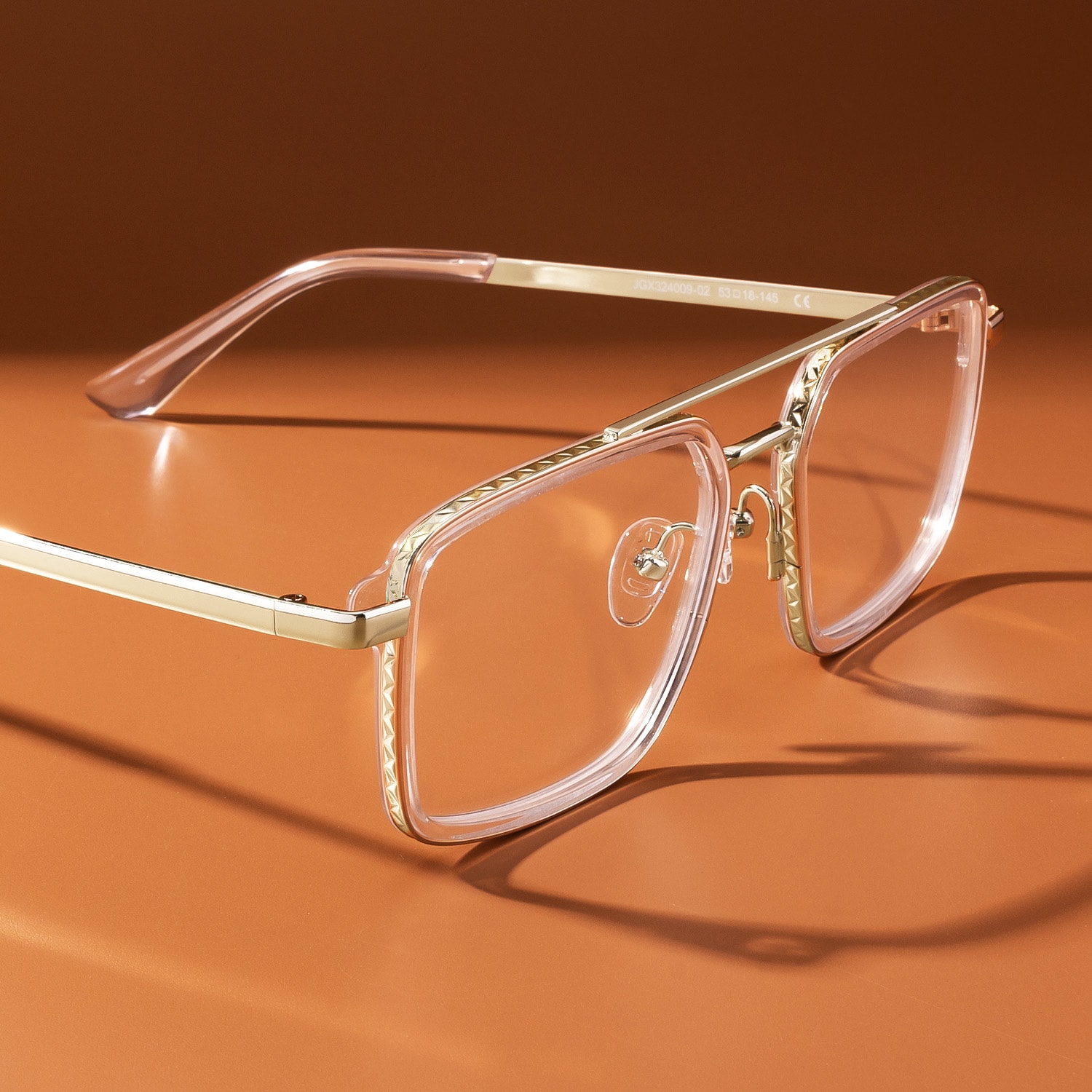 Navigator - Aviator Transparent Eyeglasses - 1