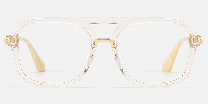 Marfa - Aviator Yellow Eyeglasses