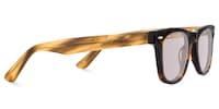 Urban - Rectangle Tortoise Sunglasses - 4