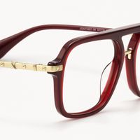 Marfa - Aviator Red Eyeglasses - 4