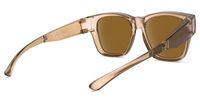 Macy - Square Champagne Fit Over Sunglasses | Vooglam Side View