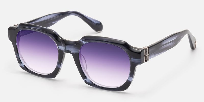 Vernon - Dark Blue Fluid Texture Gradient Shades | Vooglam