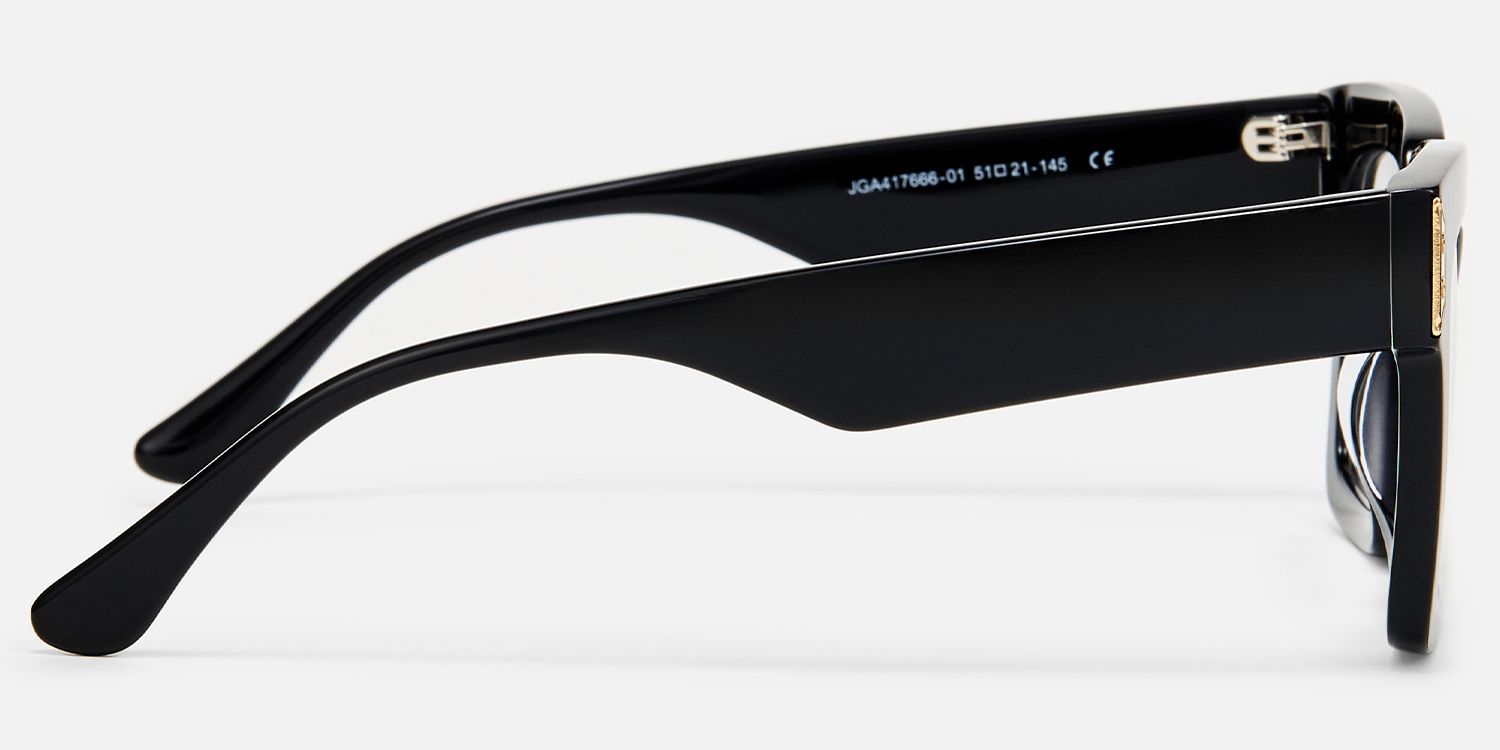 Daiane - Square Black Eyeglasses product detail 3