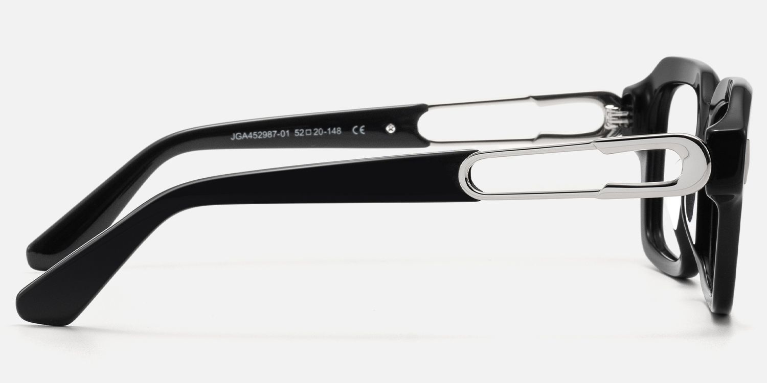 Blindspot - Square Black Eyeglasses product detail 3