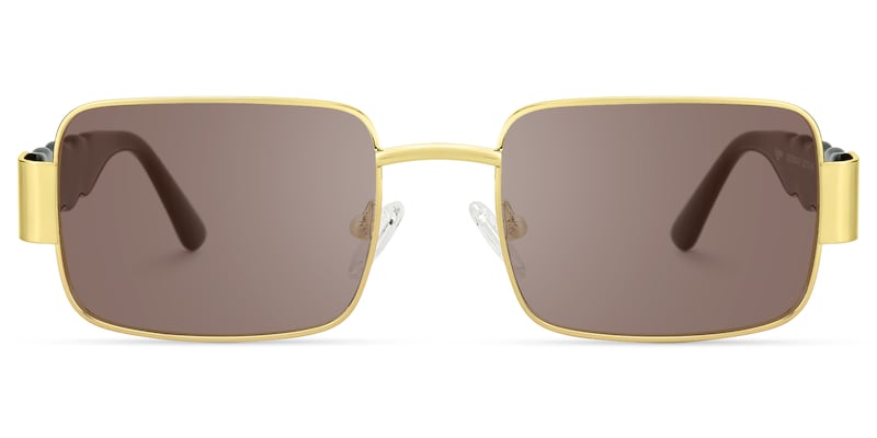 Odelya - Rectangle Gold Sunglasses