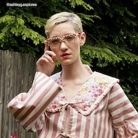 Nathifa - Browline Multicolor Eyeglasses - 6