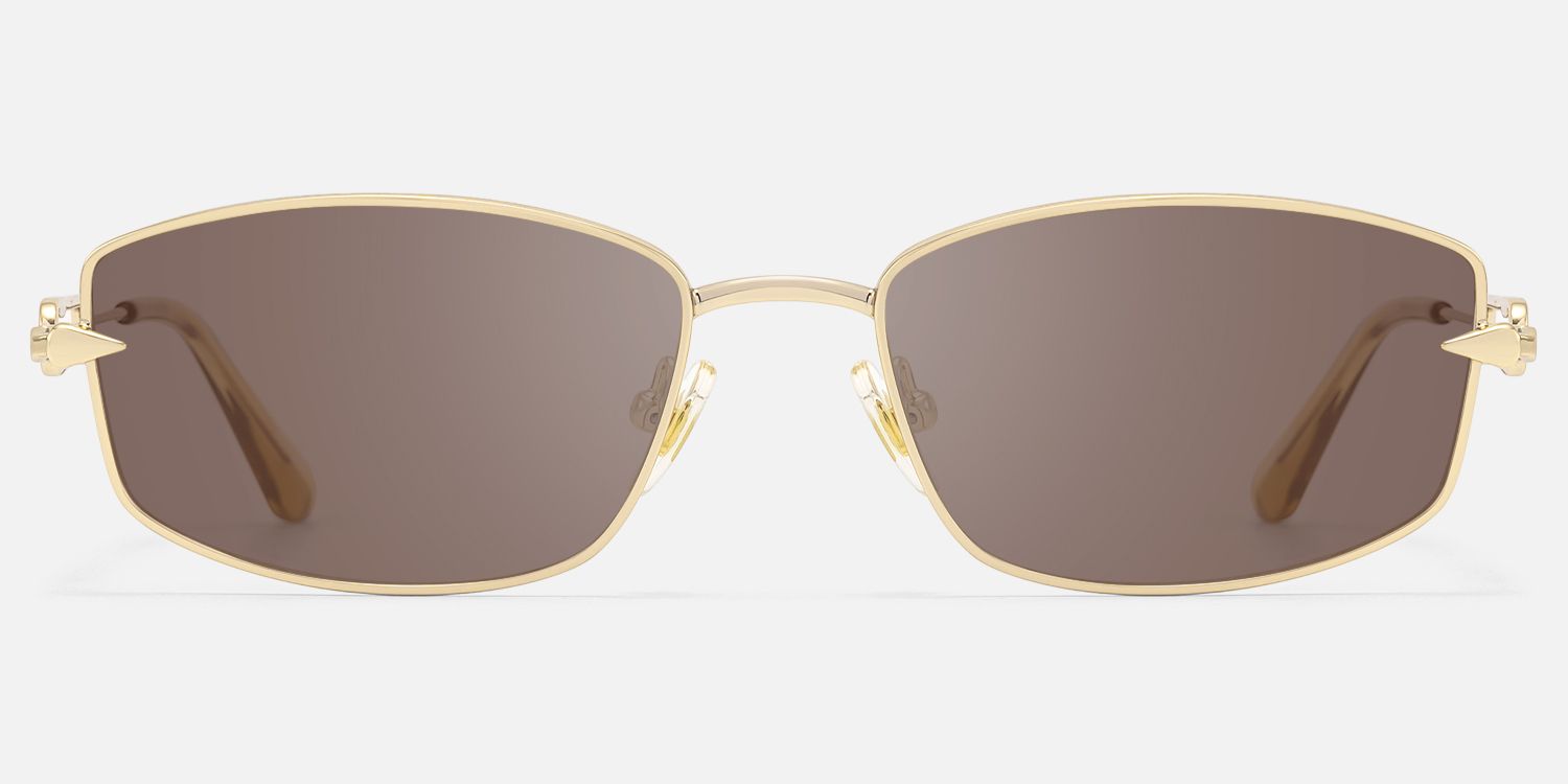 Bladework - Rectangle Gold Sunglasses product detail 2