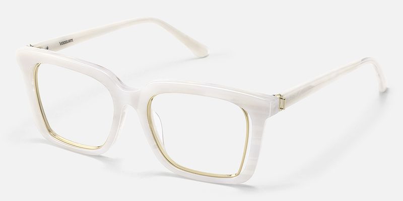 Chaparral - Rectangle White Eyeglasses