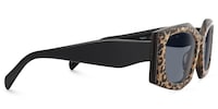 Tahlia - Geometric Tortoise Sunglasses - 4