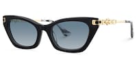 Siren - Cat Eye Black Sunglasses - 2