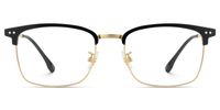 Dial - Browline Gold Eyeglasses - 1