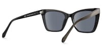 Glitz - Cat Eye Brown Sunglasses - 3