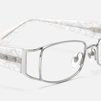 Wren - City to Festival Rectangle Silver Glasses | Vooglam Design Details